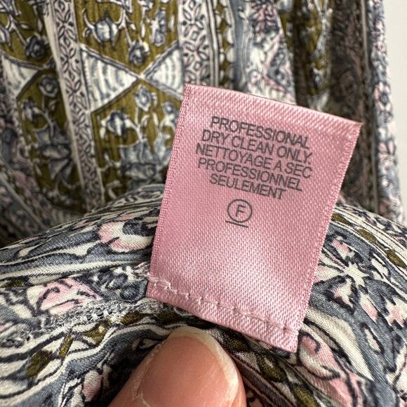 Calypso St. Barth Paisley Off the Shoulder Lightweight Dress - Picture 7 of 7